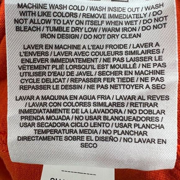 Clemson Tigers Nike Womens Dri-Fit Short Sleeve Orange T-Shirt Size Medium M - Picture 10 of 13